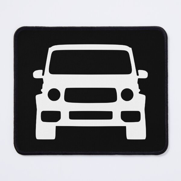 Item preview, Mercedes Benz G Class W463 2018-2024 white silhouette designed and sold by EdimDesign.
