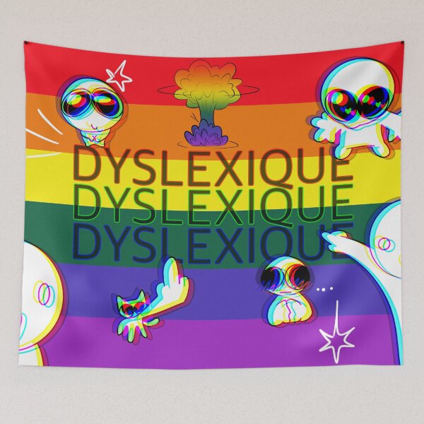 Item preview, LGBT Dyslexic designed and sold by HiganbanaShop.