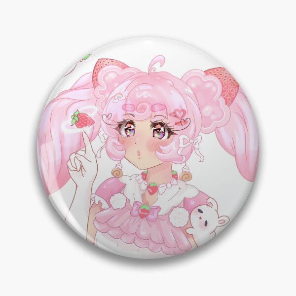 Item preview, Kawaii pink girl designed and sold by nijinotea.