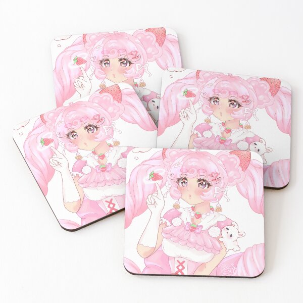Item preview, Kawaii pink girl designed and sold by nijinotea.