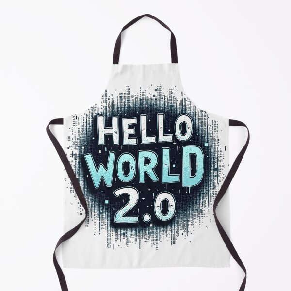 Item preview, hello world designed and sold by Ismartista.