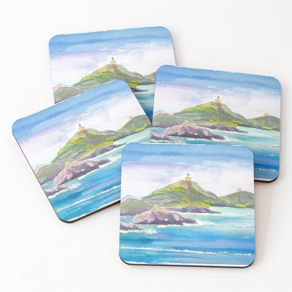 Item preview, View of Îles Sanguinaires from the Pointe de la Parata near Ajaccio designed and sold by artshop77.