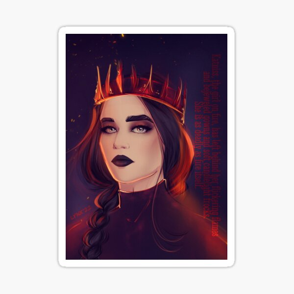 Item preview, Deadly as fire designed and sold by littlelynx12.