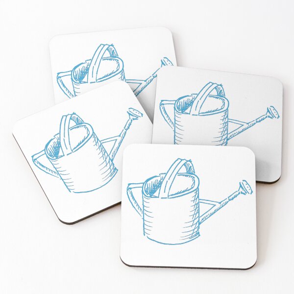 Item preview, Silvery Blue Wateringcan designed and sold by MagentaTwilight.