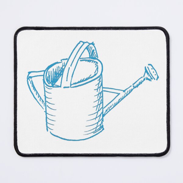 Item preview, Silvery Blue Wateringcan designed and sold by MagentaTwilight.