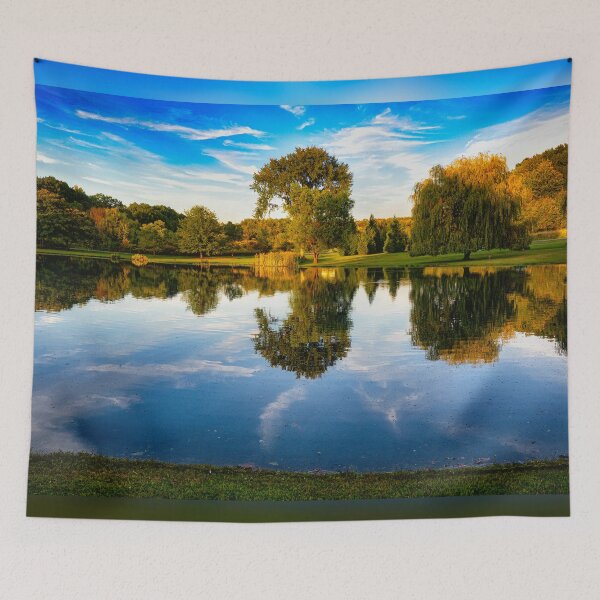 Item preview, Early Evening at the Pond designed and sold by Kathy Weaver.