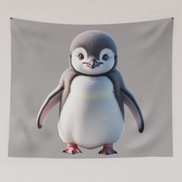 Item preview, Pesto the ample King Penguin designed and sold by BCD BRANDS.