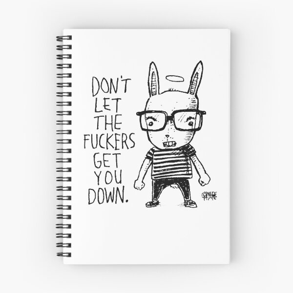 Artikelvorschau, Lass dich nicht von den Fuckers runterbringen entworfen und verkauft von Wade Hate Hampton.