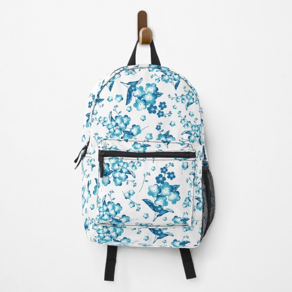 Item preview, Myosótis flowers, Turquoise and white version designed and sold by Alex Blud.