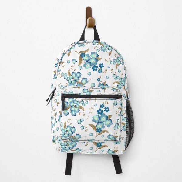 Item preview, Myosótis flowers, Blue-green and white version designed and sold by Alex Blud.