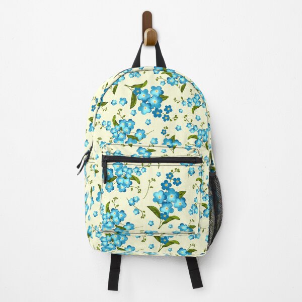 Item preview, Myosótis flowers, Turquoise-green and yellow version designed and sold by Alex Blud.