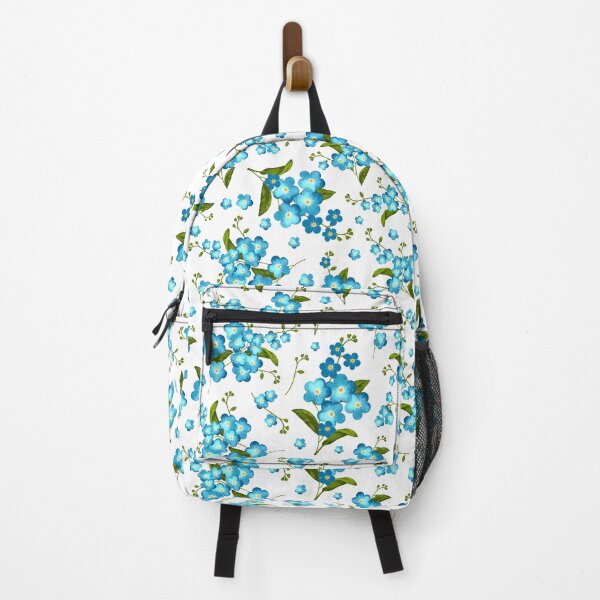 Item preview, Myosótis flowers, Turquoise-green and white version designed and sold by Alex Blud.