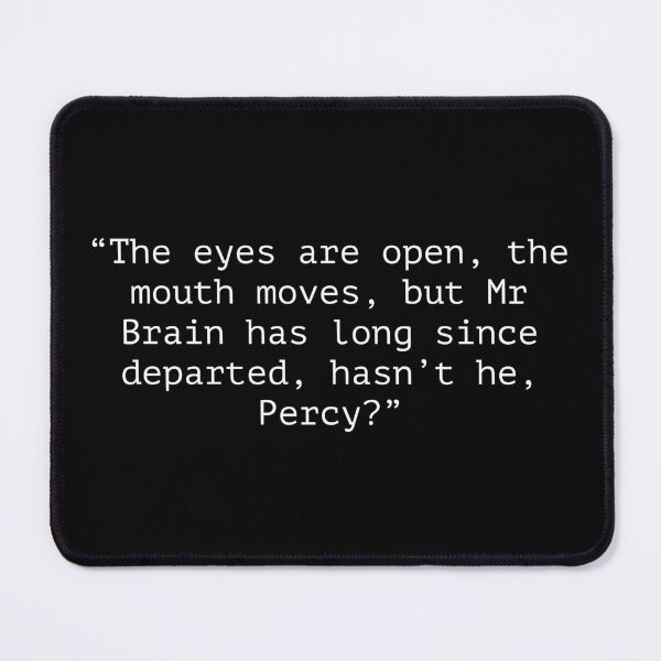 Item preview, Blackadder Brain has long departed quote designed and sold by Boxing Kangaroo Retail Company.
