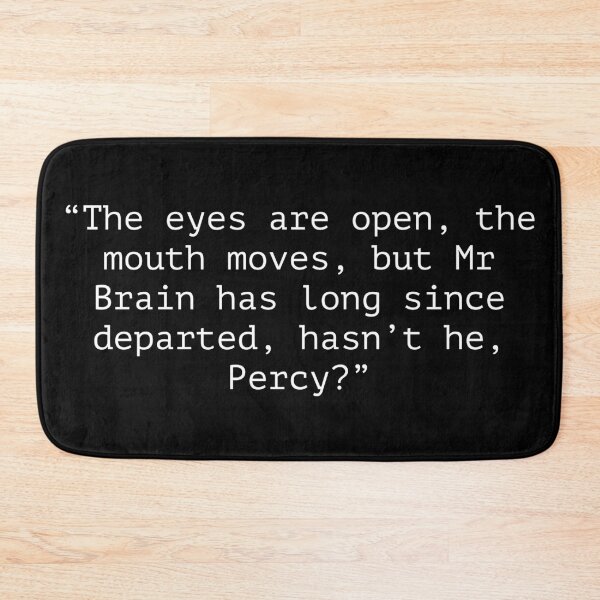Item preview, Blackadder Brain has long departed quote designed and sold by Boxing Kangaroo Retail Company.