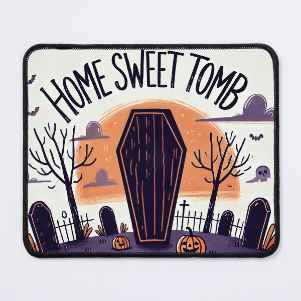 Item preview, Home sweet tomb halloween spooky cute kawaii designed and sold by headlessdreamer.