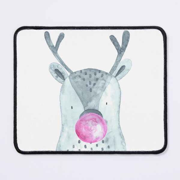 Item preview, Chiclet Reindeer in Watercolor designed and sold by GinColorist.