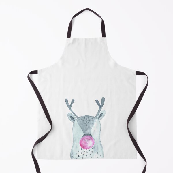 Item preview, Chiclet Reindeer in Watercolor designed and sold by GinColorist.