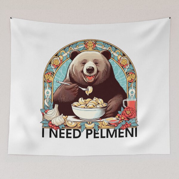 Item preview, I need Pelmeni Bear Gift designed and sold by Pineapple-Tree.