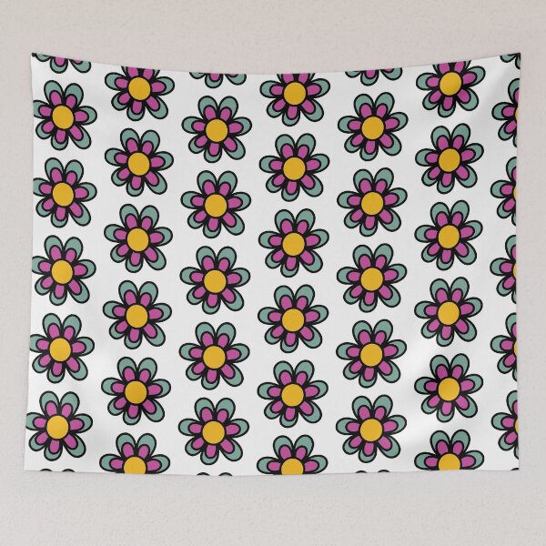 Item preview, Elegant Flower Drawing Pink and Green designed and sold by MrsCreative1.