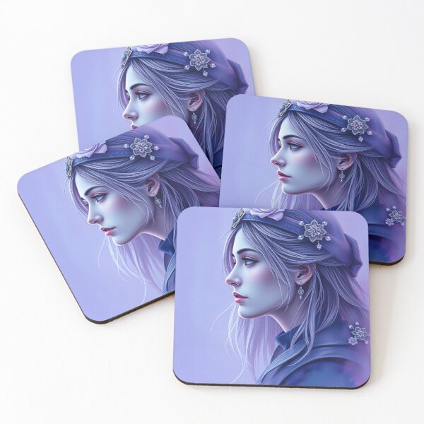 Item preview, Portrait of Delphine Mythical Divine Ethereal Female designed and sold by Ardenley.