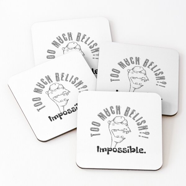 Item preview, Relish - too much relish? impossible. funny gifts designed and sold by Kusza.