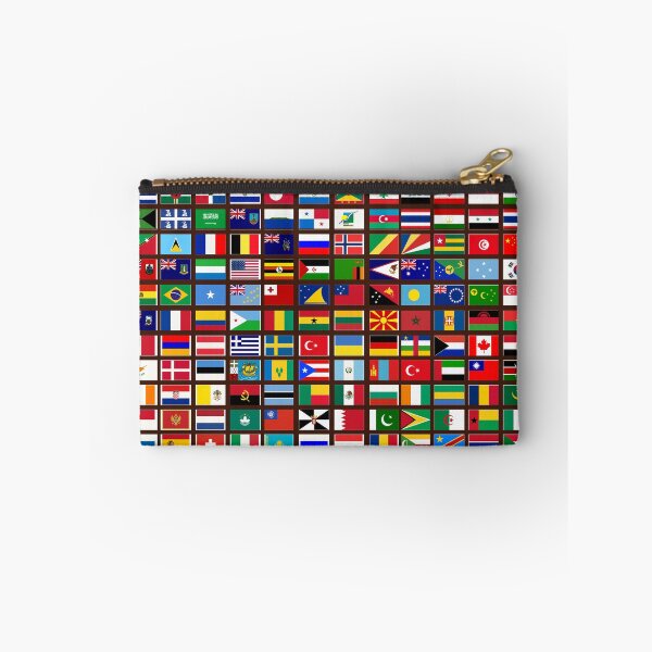 Item preview, Flags of the World All Countries Nations  - Brown designed and sold by Divine Ease.