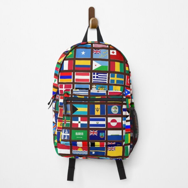Item preview, Flags of the World All Countries Nations - Brown designed and sold by Divine Ease.