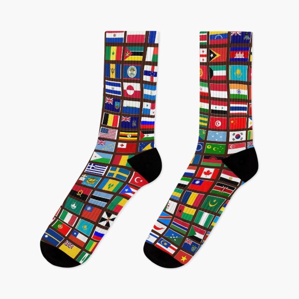 Item preview, Flags of the World All Countries Nations  - Brown designed and sold by Divine Ease.