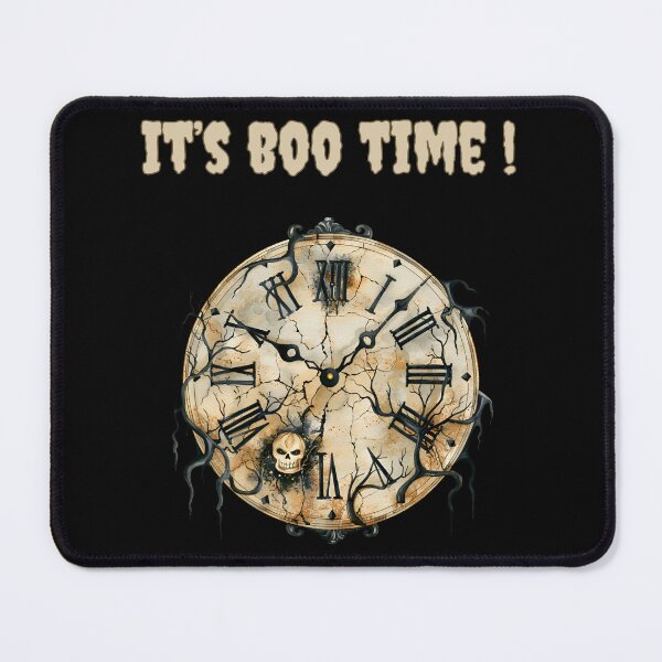 Item preview, It's Boo Time clock funny Halloween Gift designed and sold by SkiiDesign.