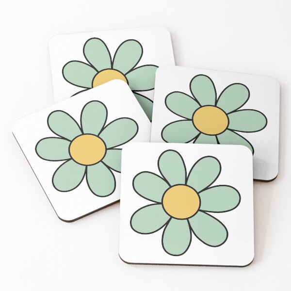 Item preview, Flower Drawing Dark Green designed and sold by MrsCreative1.