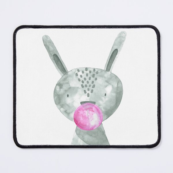 Item preview, Chiclet bunny in watercolor designed and sold by GinColorist.