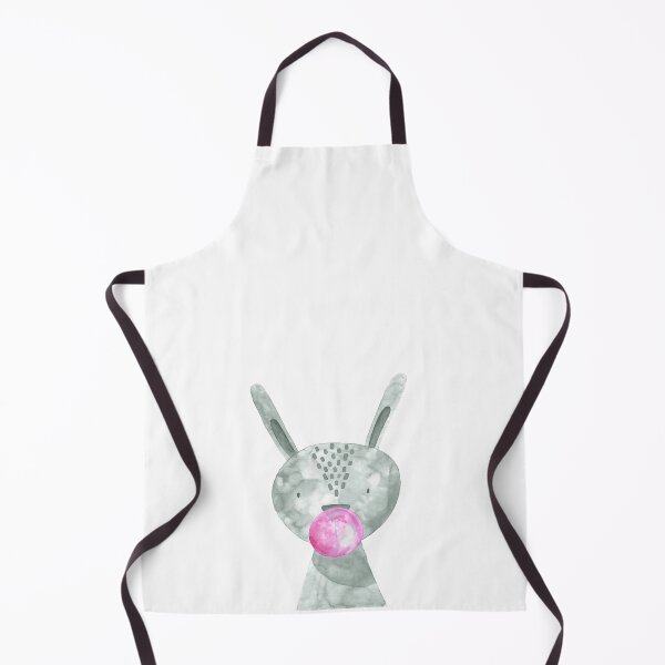 Item preview, Chiclet bunny in watercolor designed and sold by GinColorist.