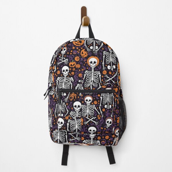 Item preview, Halloween Skeleton Pattern designed and sold by PSYStickersAUS.