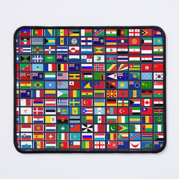 Item preview, Flags of the World All Countries Nations  - Navy designed and sold by Divine Ease.
