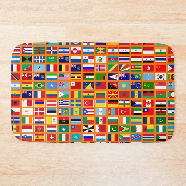Item preview, Flags of the World All Countries Nations  - Orange designed and sold by Divine Ease.