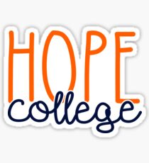 Hope College Sticker