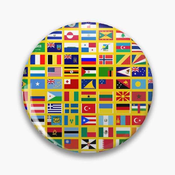 Item preview, Flags of the World All Countries Nations  - Yellow designed and sold by Divine Ease.