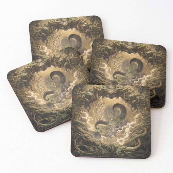Item preview, Yokai Guardian: Spirit of the Forest designed and sold by landletsy.