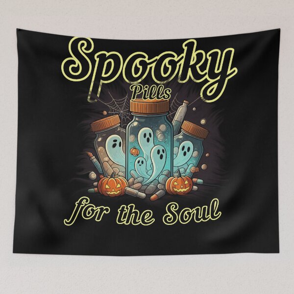 Item preview, Spooky Pills for the Soul designed and sold by Diwakar-Designs.