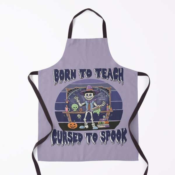 Item preview, Born to Teach, Cursed to Spook- Halloween Teacher designed and sold by Rajasekar.