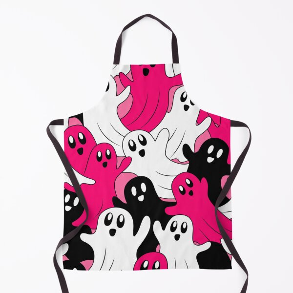 Item preview, Happy Pink Ghost Pattern designed and sold by Promoc.