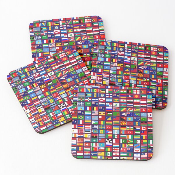 Item preview, Flags of the World All Countries Nations  - Purple designed and sold by Divine Ease.