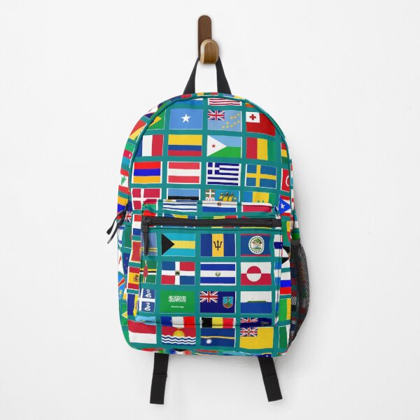 Item preview, Flags of the World All Countries Nations - Teal designed and sold by Divine Ease.