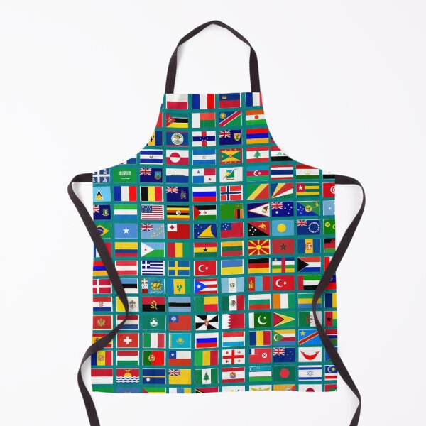 Item preview, Flags of the World All Countries Nations - Teal designed and sold by Divine Ease.