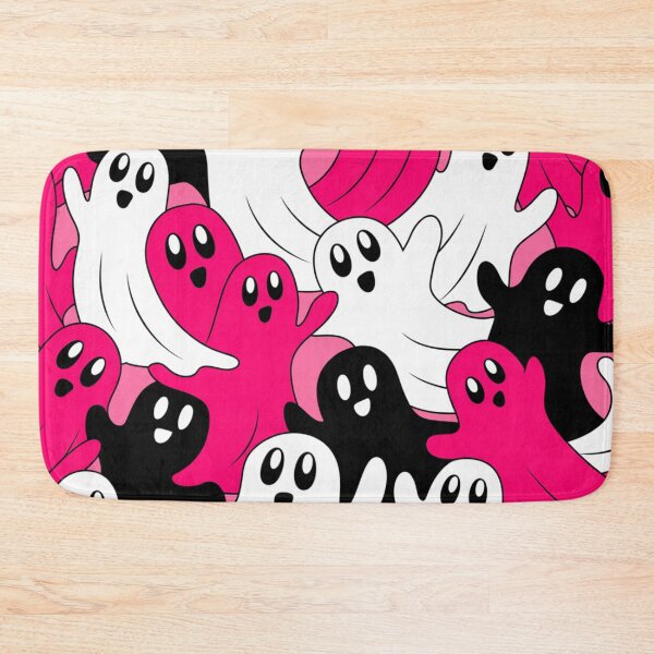 Item preview, Happy Pink Ghost Pattern designed and sold by Promoc.