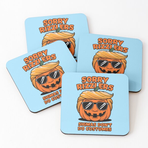 Item preview, Sorry Rizzlers, Sigmas Don’t Do Costumes - Trumpkin Sigma Halloween Design designed and sold by NexaArts.
