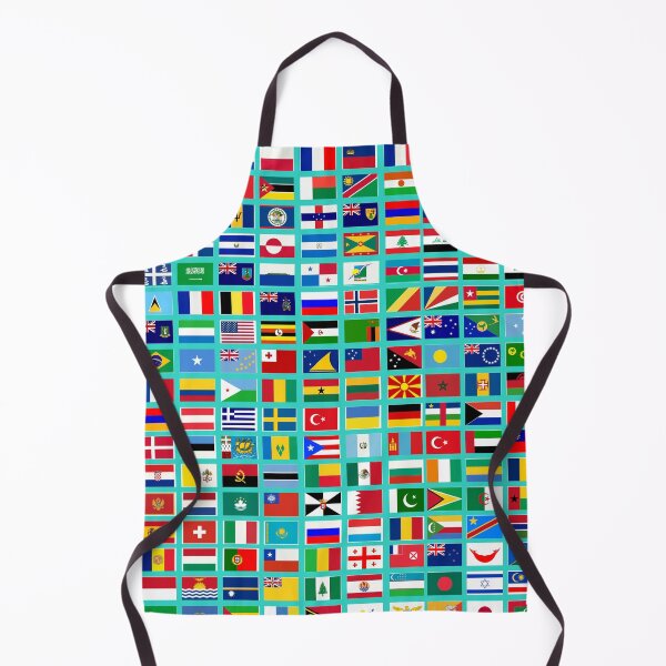 Item preview, Flags of the World All Countries Nations - Turquoise designed and sold by Divine Ease.