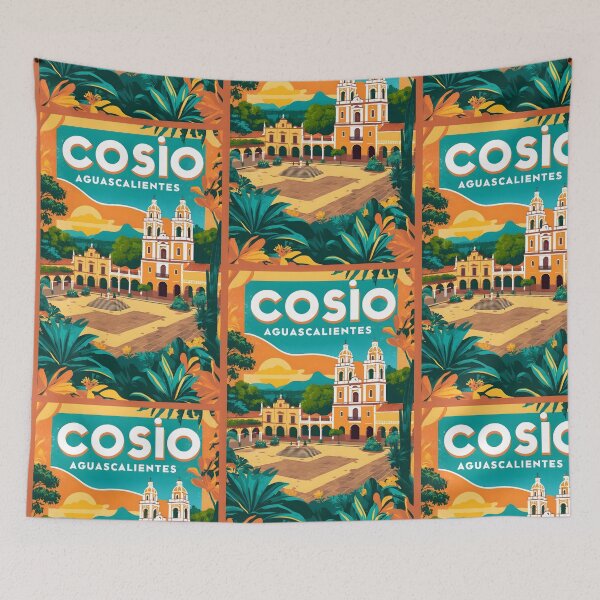 Item preview, Cosio Aguascalientes Mexico Mexico Vintage Travel Tourism designed and sold by TravelersGems.
