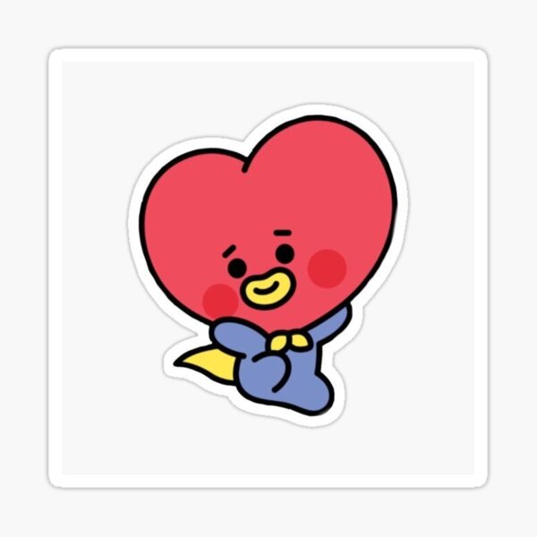 Artikel-Vorschau von Tata Bt21 Sticker, designt und verkauft von MK3-.