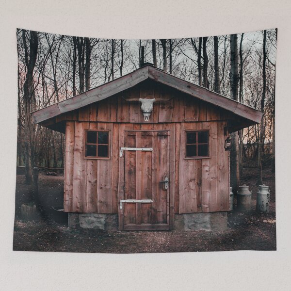 Aperçu de l'œuvre Petit chalet en bois créée et vendue par OrionPhotograph.